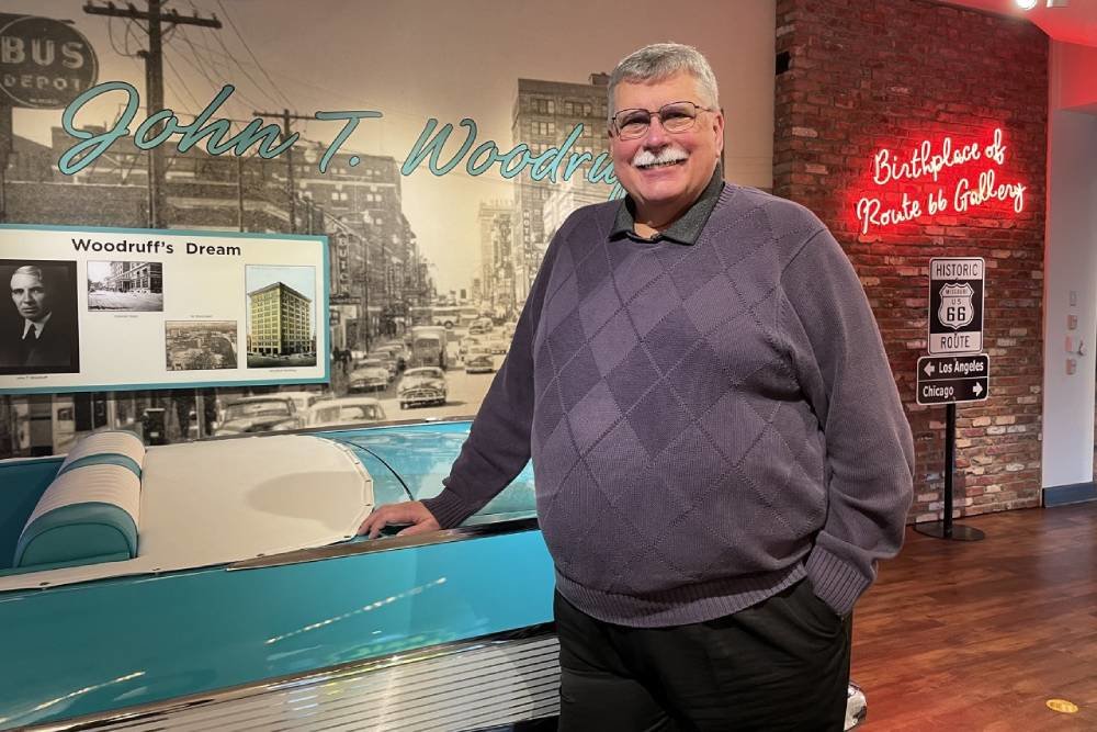 John Sellars has had leadership and volunteer experience at the museum since its founding in 1976.
